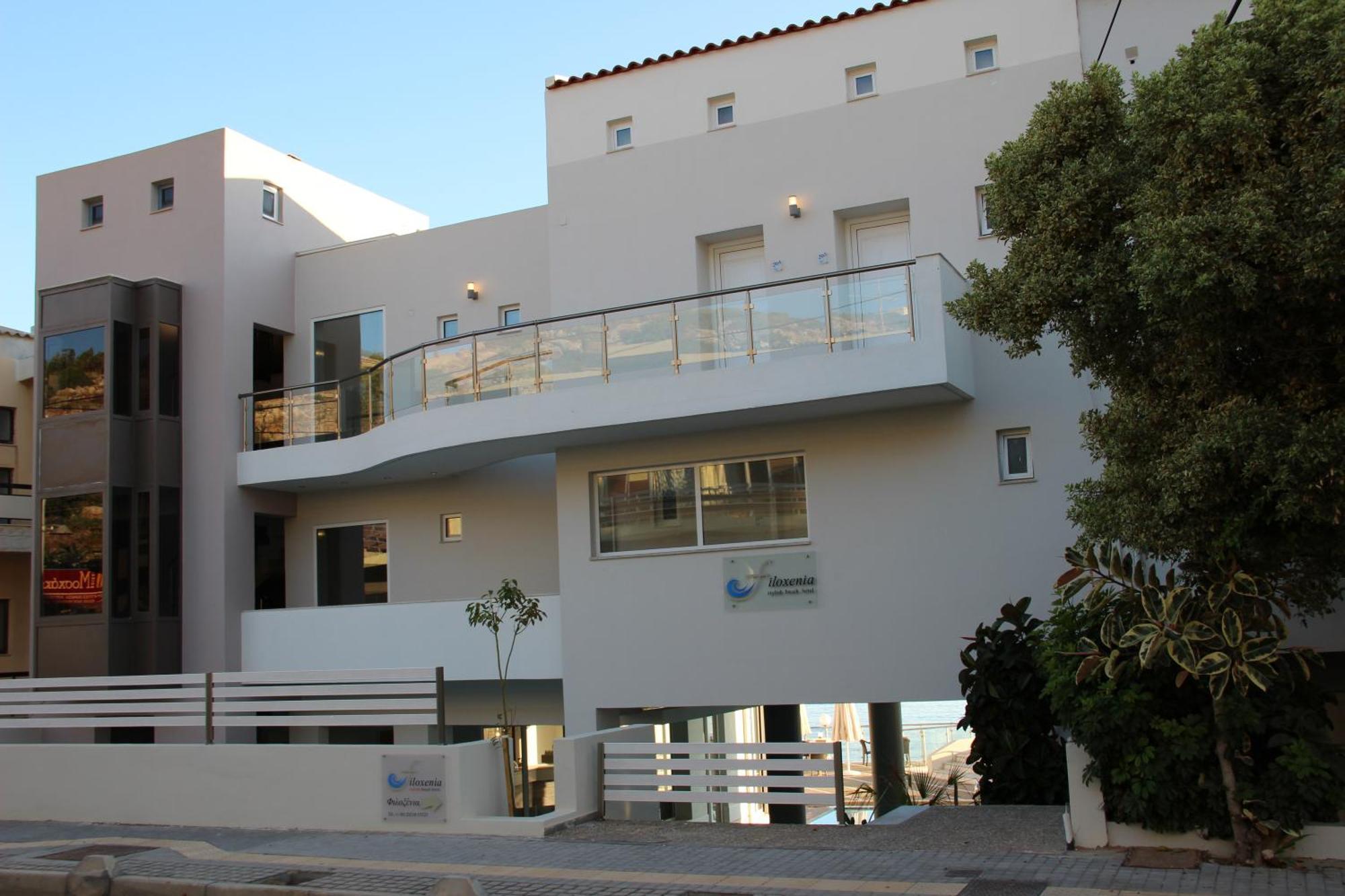 Filoxenia Beach Hotel ريثيمنو المظهر الخارجي الصورة