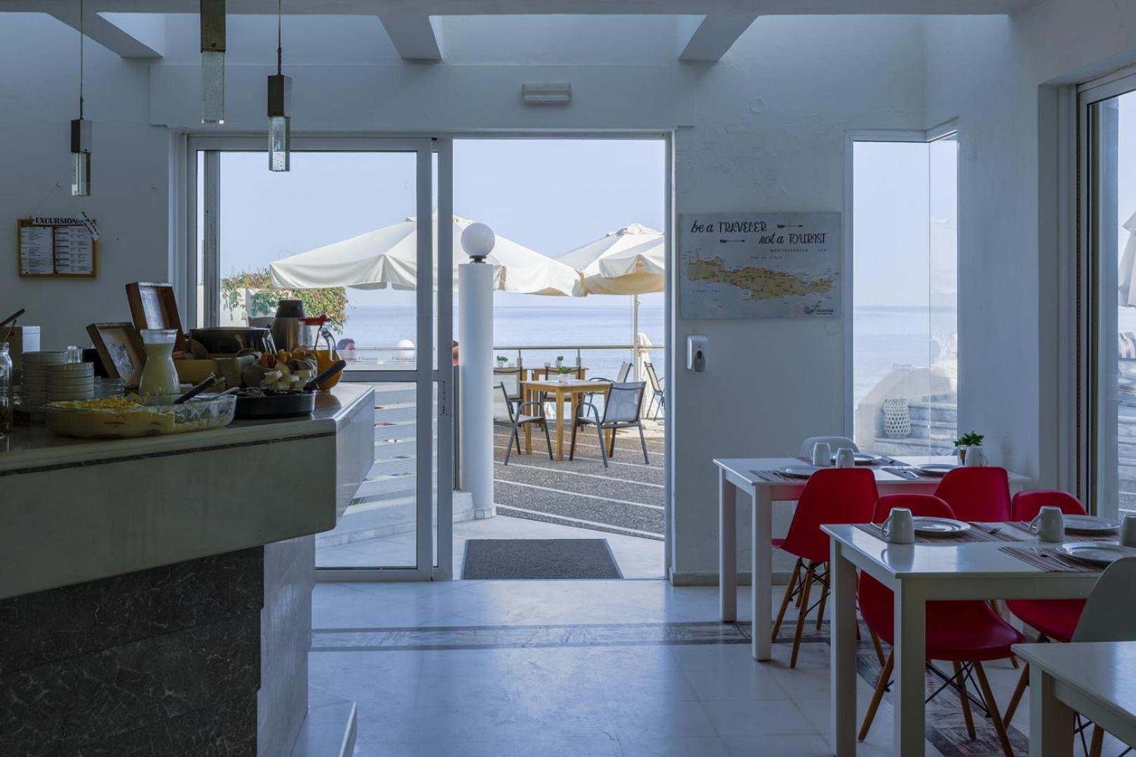 Filoxenia Beach Hotel ريثيمنو المظهر الخارجي الصورة