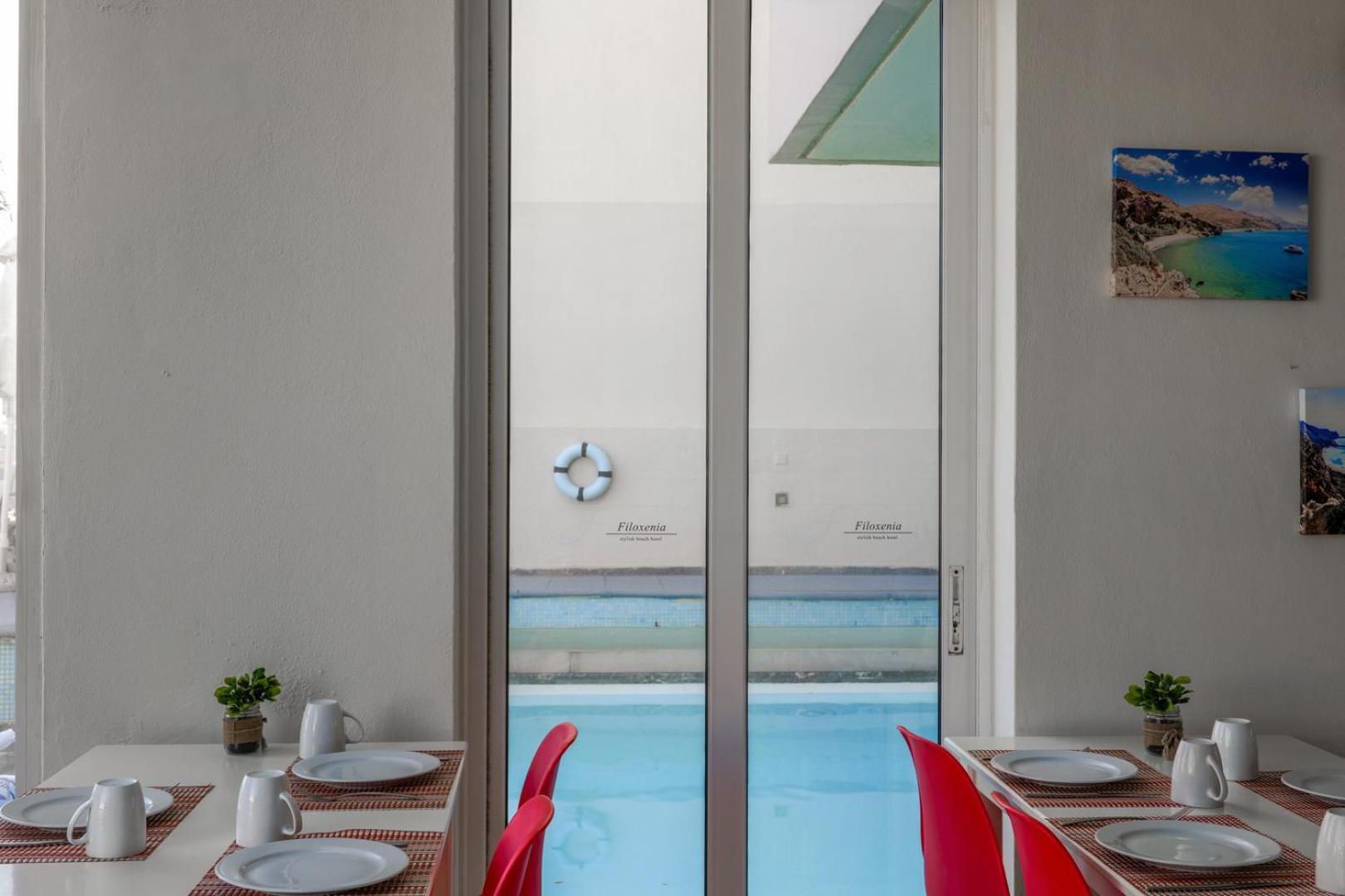 Filoxenia Beach Hotel ريثيمنو المظهر الخارجي الصورة