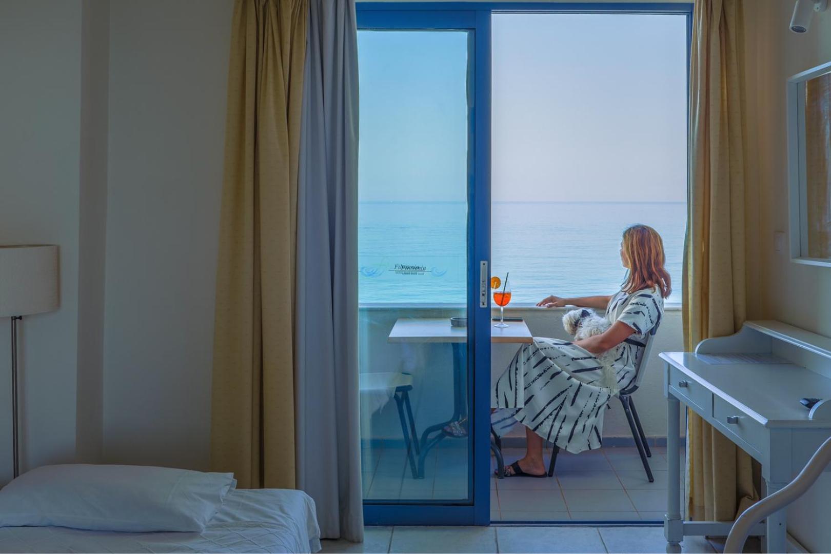 Filoxenia Beach Hotel ريثيمنو المظهر الخارجي الصورة