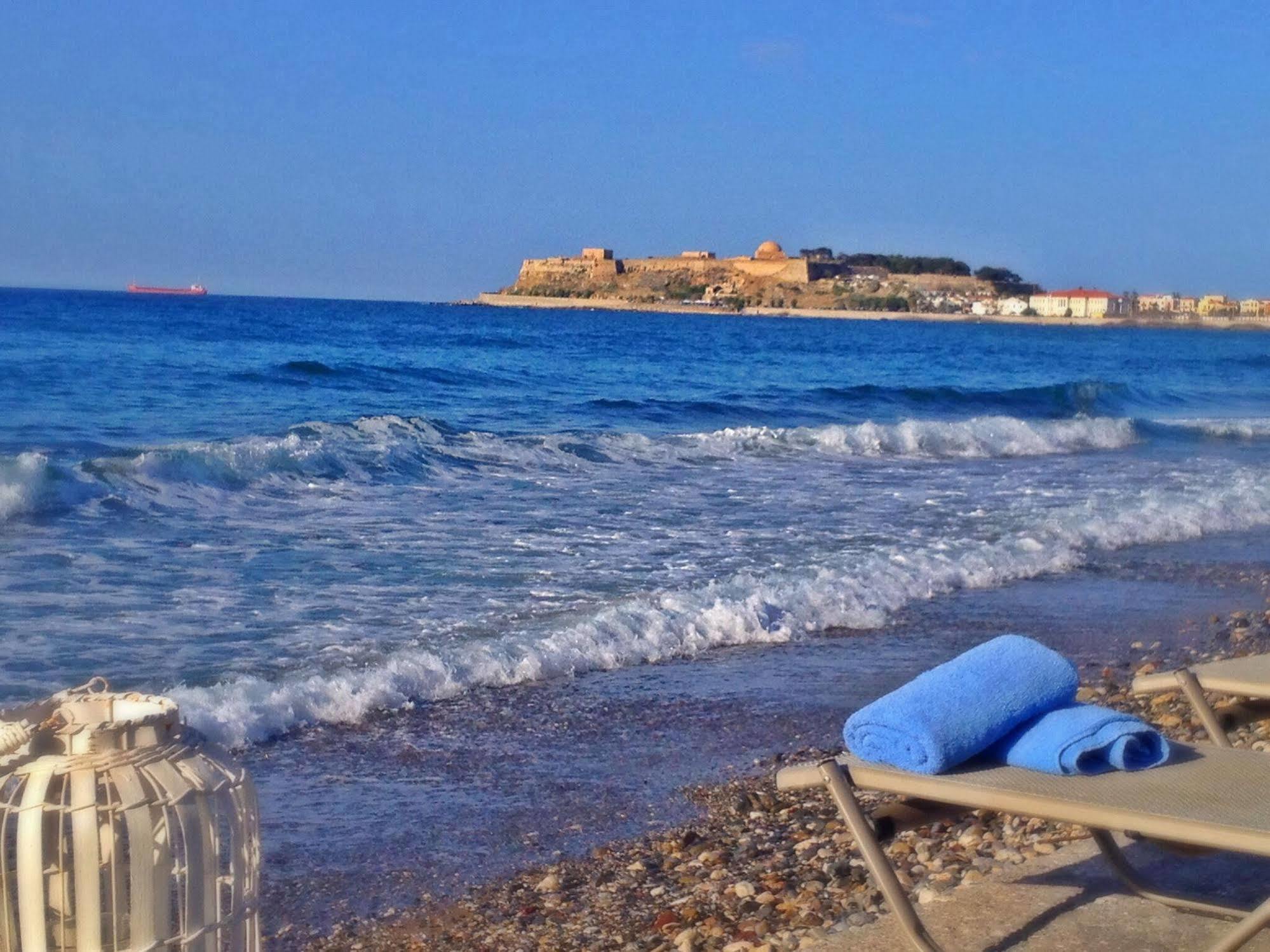 Filoxenia Beach Hotel ريثيمنو المظهر الخارجي الصورة