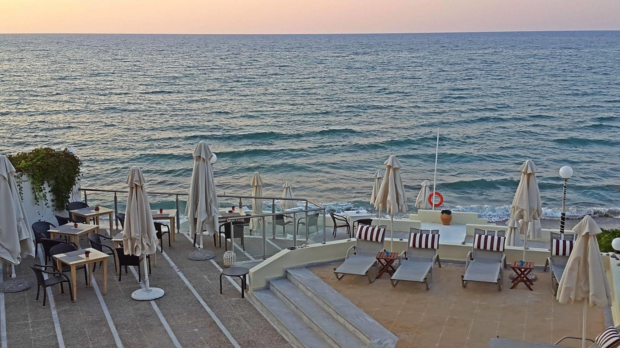 Filoxenia Beach Hotel ريثيمنو المظهر الخارجي الصورة